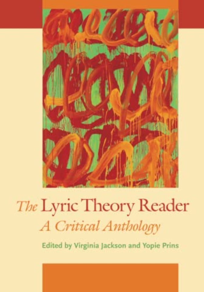 The Lyric Theory Reader