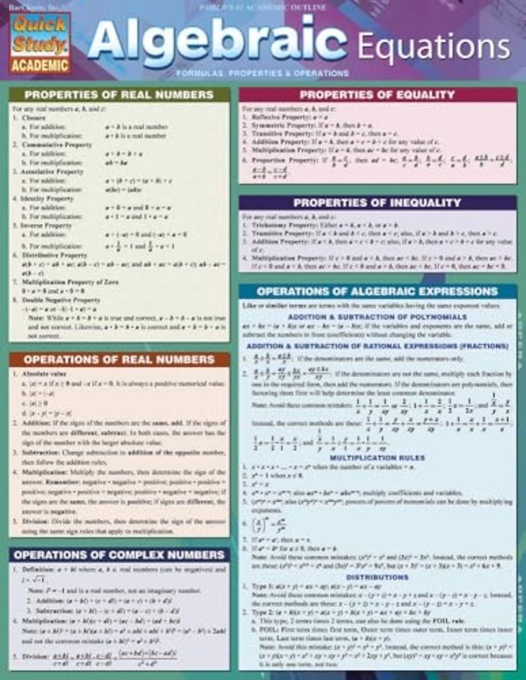 Algebraic Equations