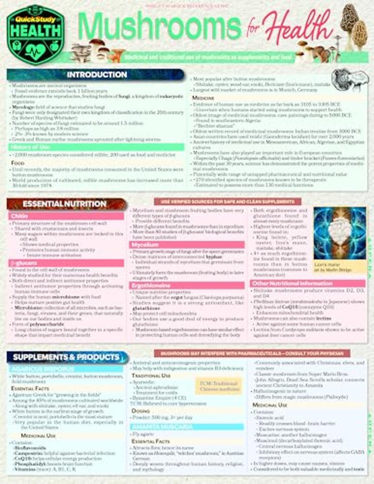 Mushrooms for Health