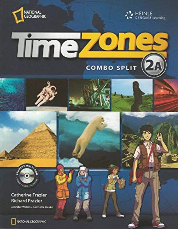 Time Zones 2: Student Book Combo Split A with MultiROM