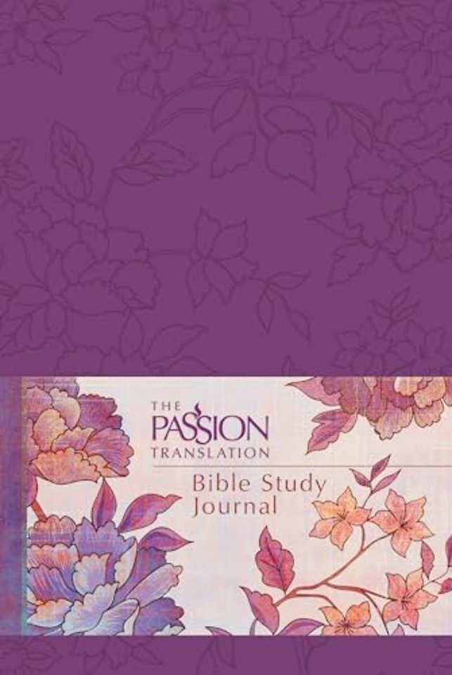 The Passion Translation: Bible Study Journal (Peony)