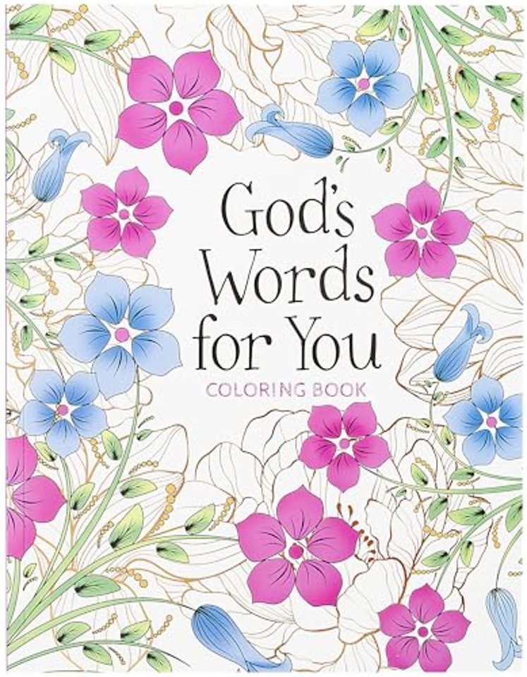 God's Words for You Coloring Book
