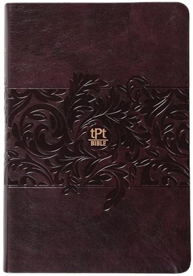 The Passion Translation New Testament (2020 Edition) Giant Print Plum