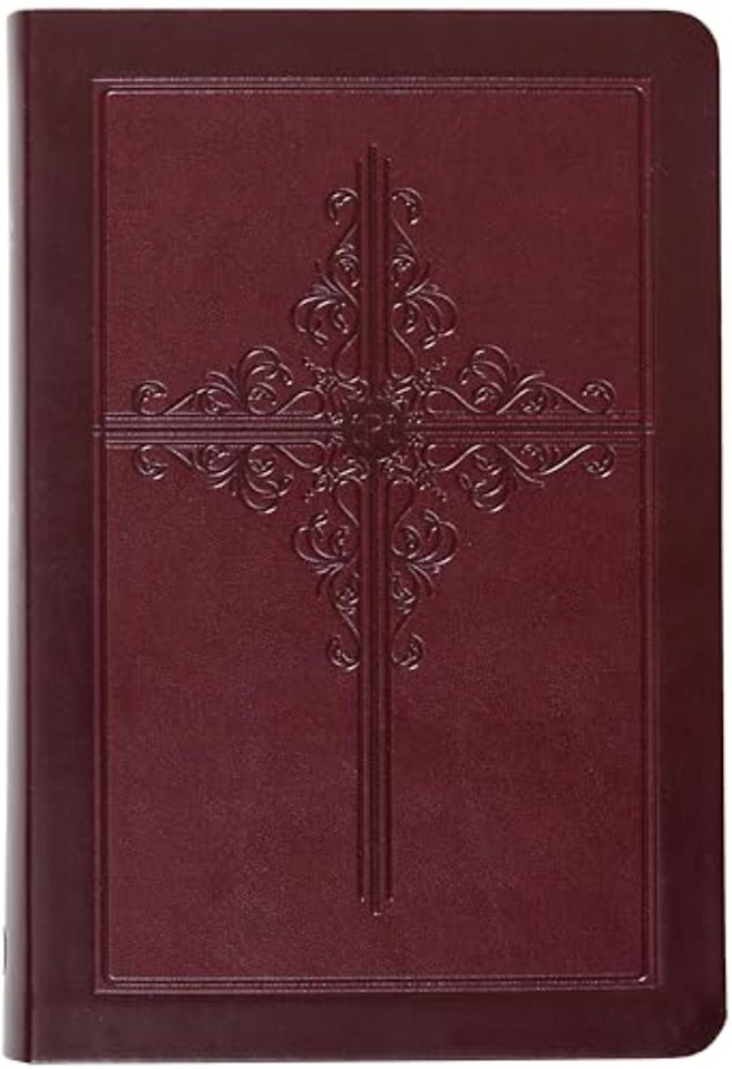 The Passion Translation New Testament (2020 Edition) Giant Print Compact Burgundy