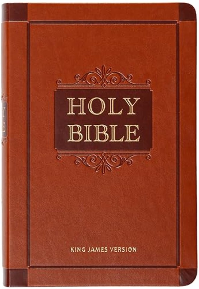 KJV Holy Bible Giant Print Compact Sienna