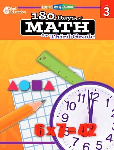 180 Days™: Math for Third Grade