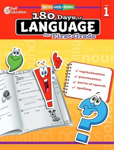 180 Days™: Language for First Grade