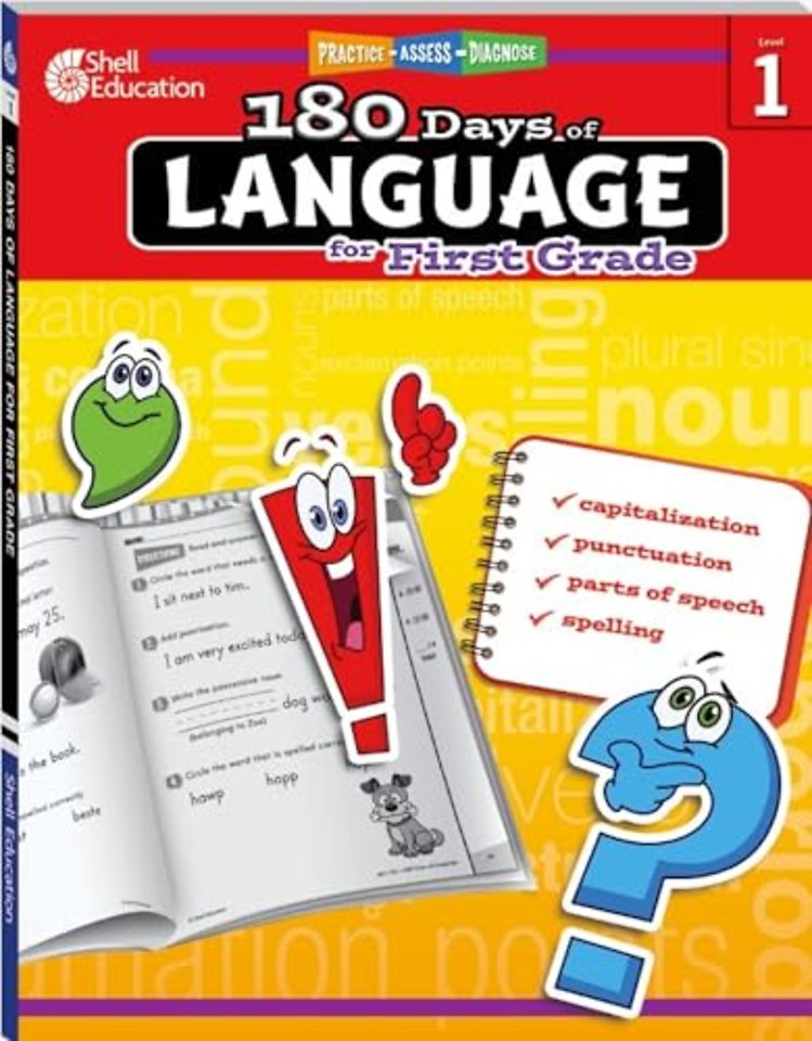 180 Days™: Language for First Grade