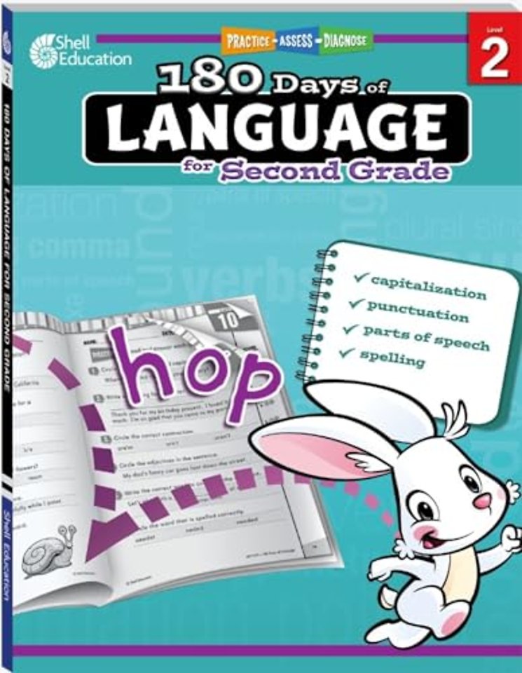 180 Days™: Language for Second Grade