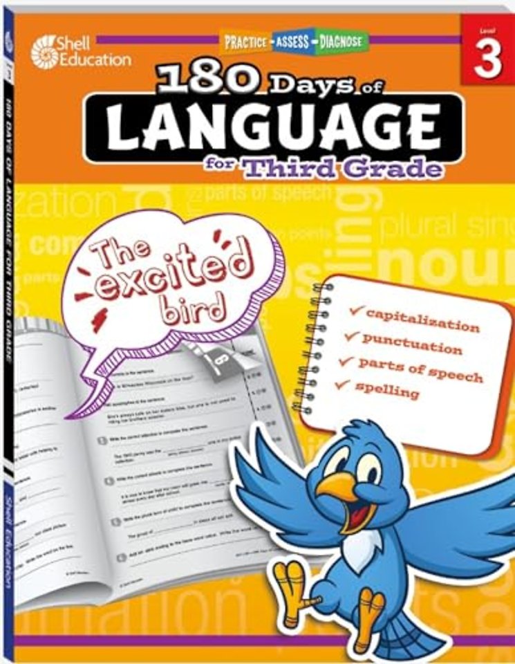 180 Days™: Language for Third Grade