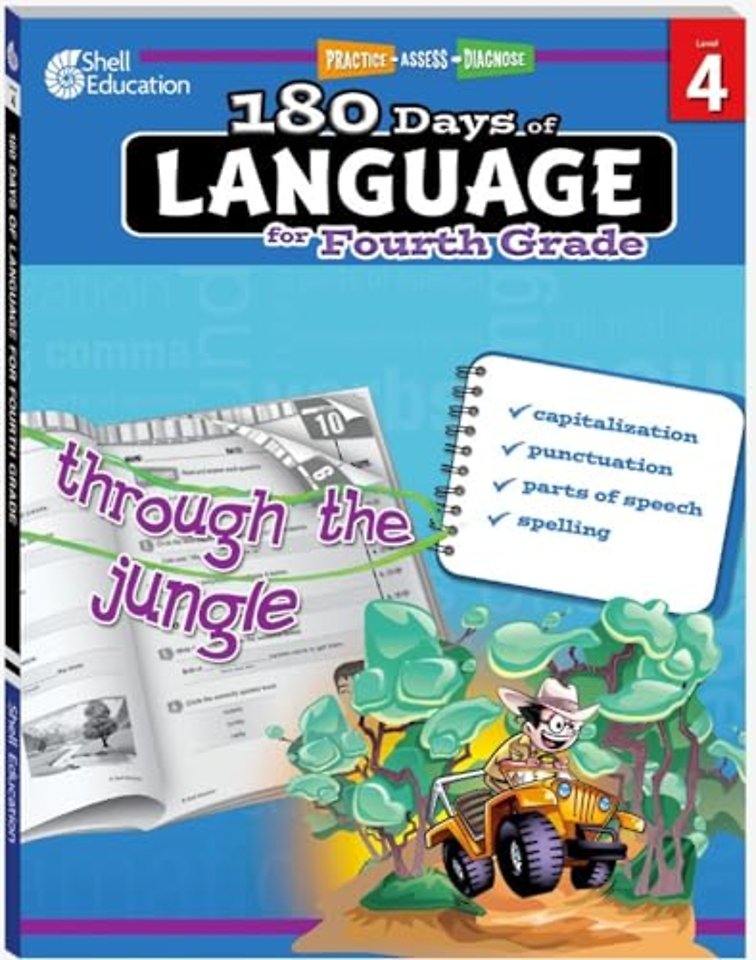 180 Days™: Language for Fourth Grade