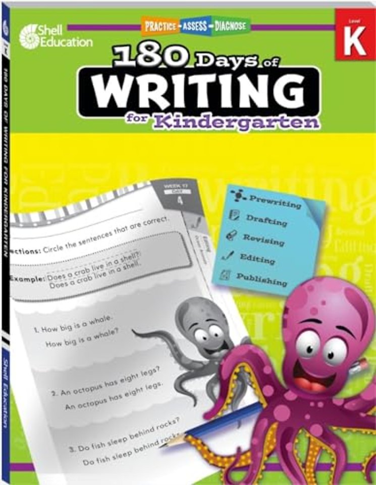 180 Days™: Writing for Kindergarten