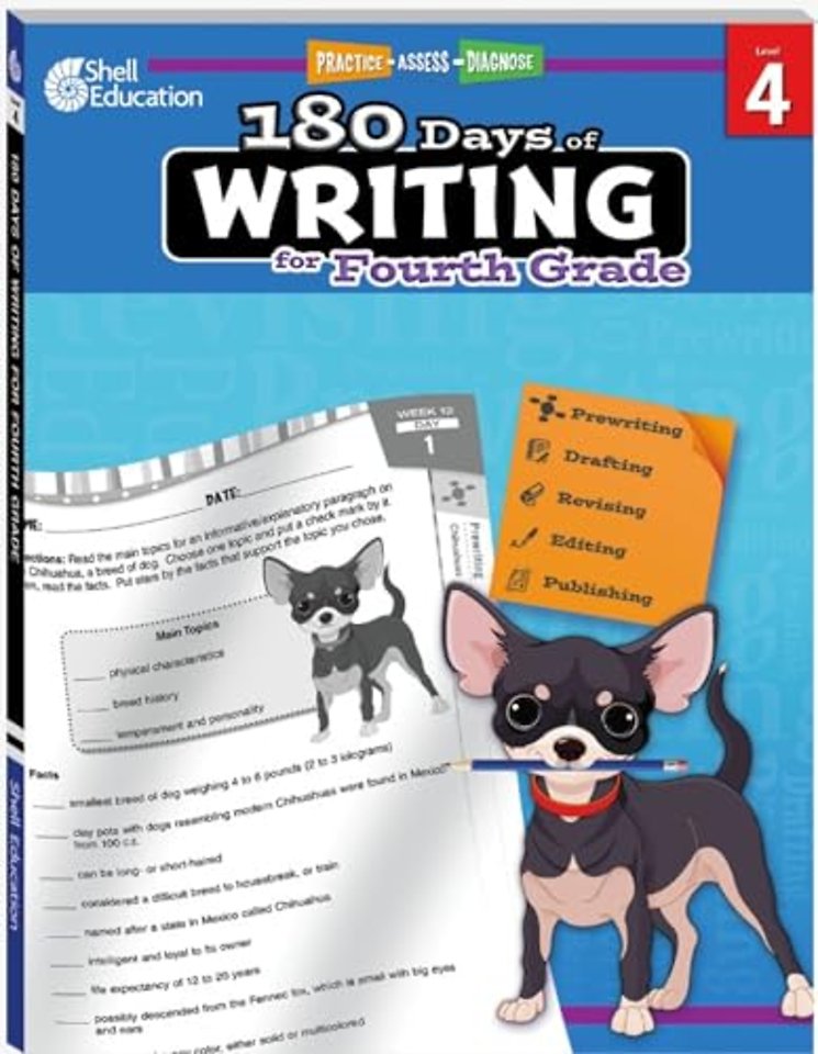 180 Days™: Writing for Fourth Grade