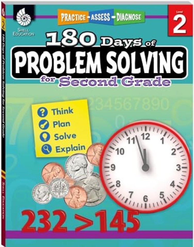 180 Days™: Problem Solving for Second Grade