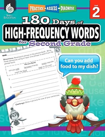 180 Days™: High-Frequency Words for Second Grade