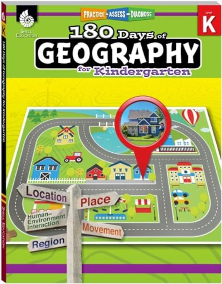180 Days™: Geography for Kindergarten