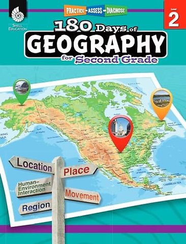180 Days™: Geography for Second Grade