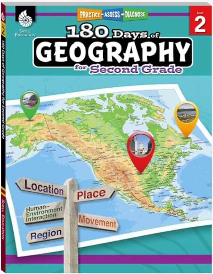 180 Days™: Geography for Second Grade