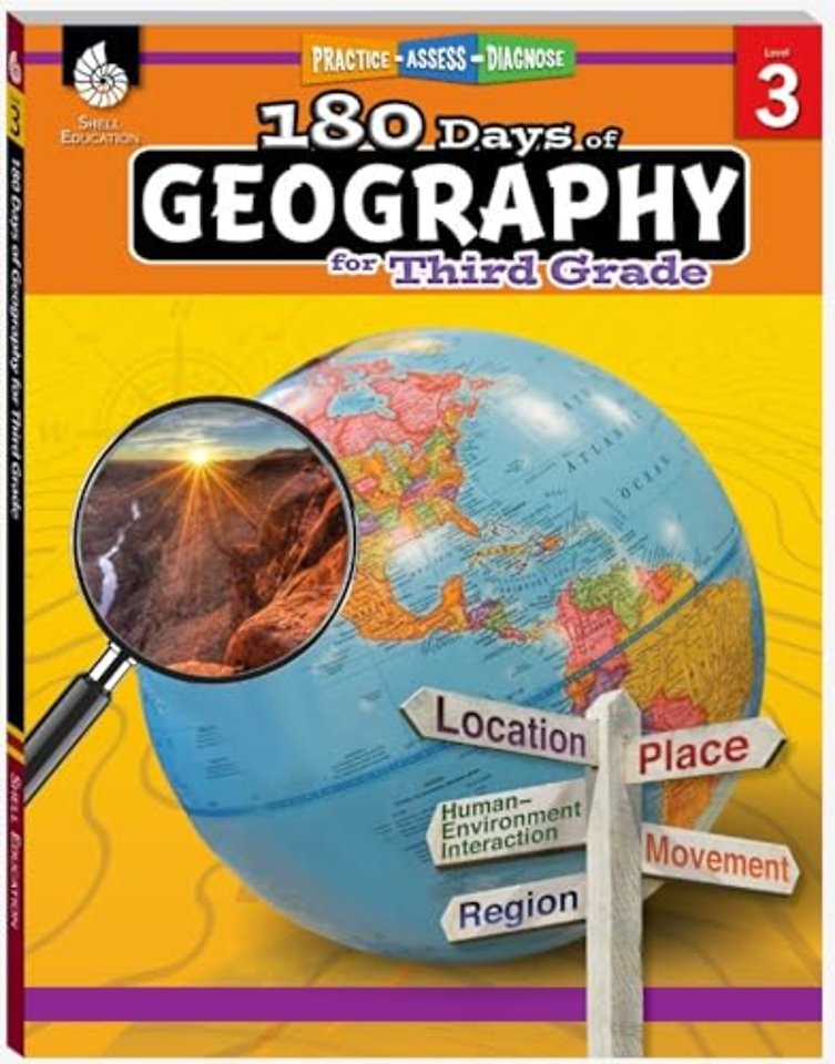 180 Days™: Geography for Third Grade
