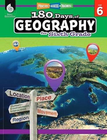 180 Days™: Geography for Sixth Grade