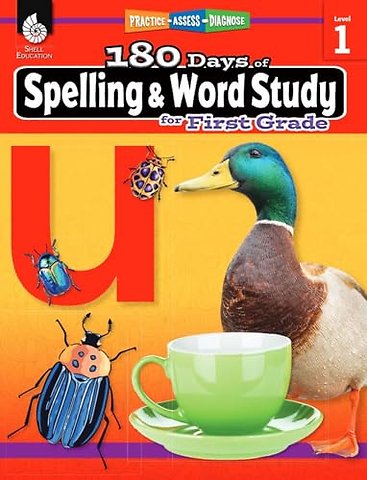 180 Days™: Spelling and Word Study for First Grade