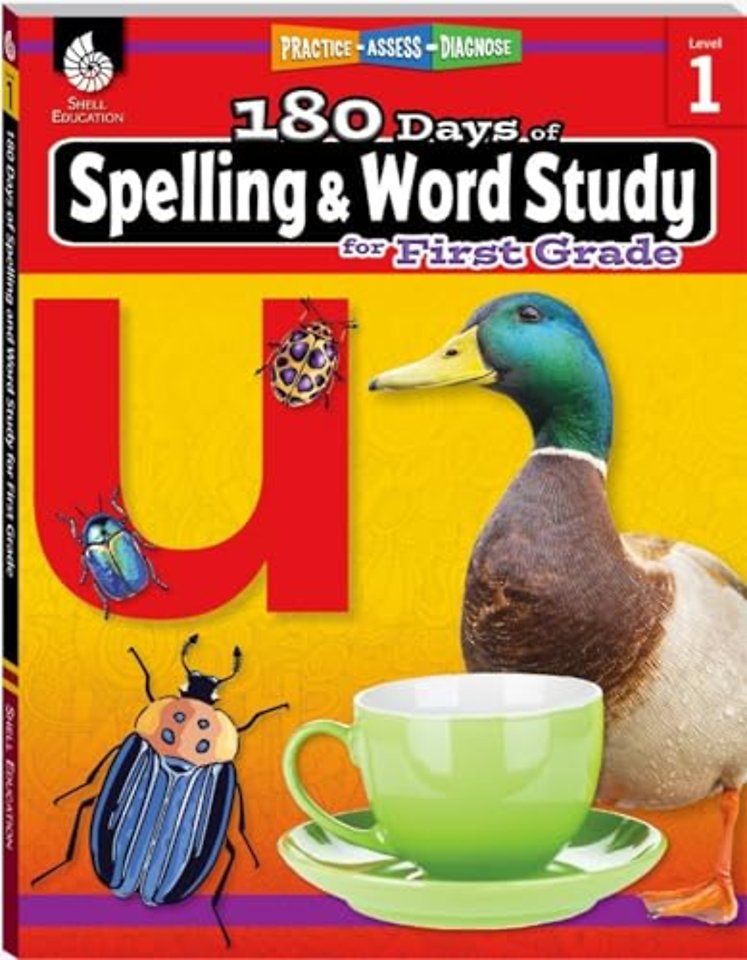 180 Days™: Spelling and Word Study for First Grade