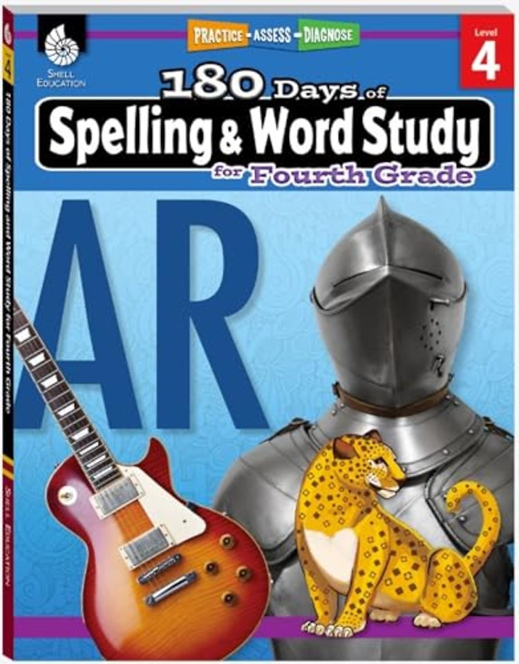 180 Days™: Spelling and Word Study for Fourth Grade