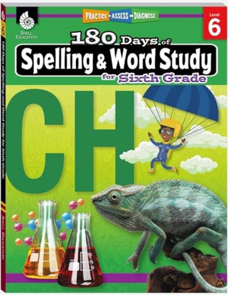 180 Days™: Spelling and Word Study for Sixth Grade
