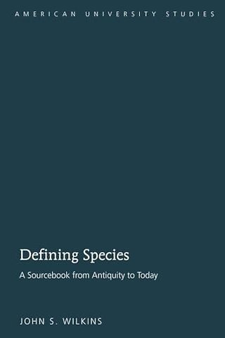 Defining Species
