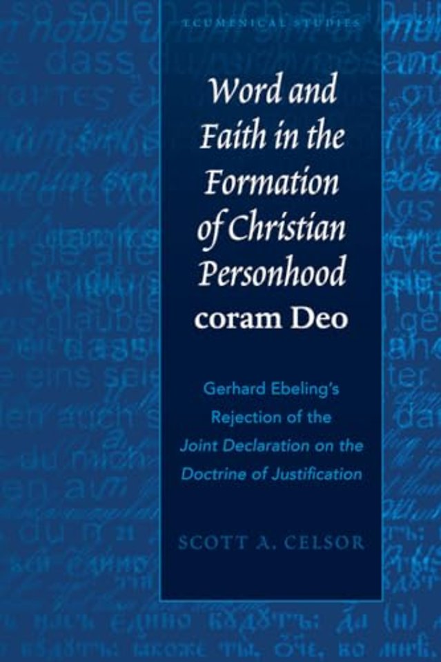 Word and Faith in the Formation of Christian Personhood "coram Deo"