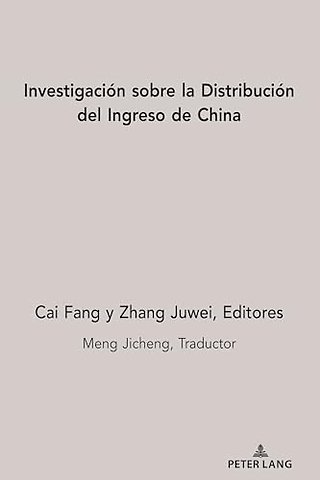 Investigacion Sobre La Distribucion del Ingreso de China