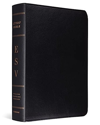 ESV Study Bible (Bonded Leather, Black)