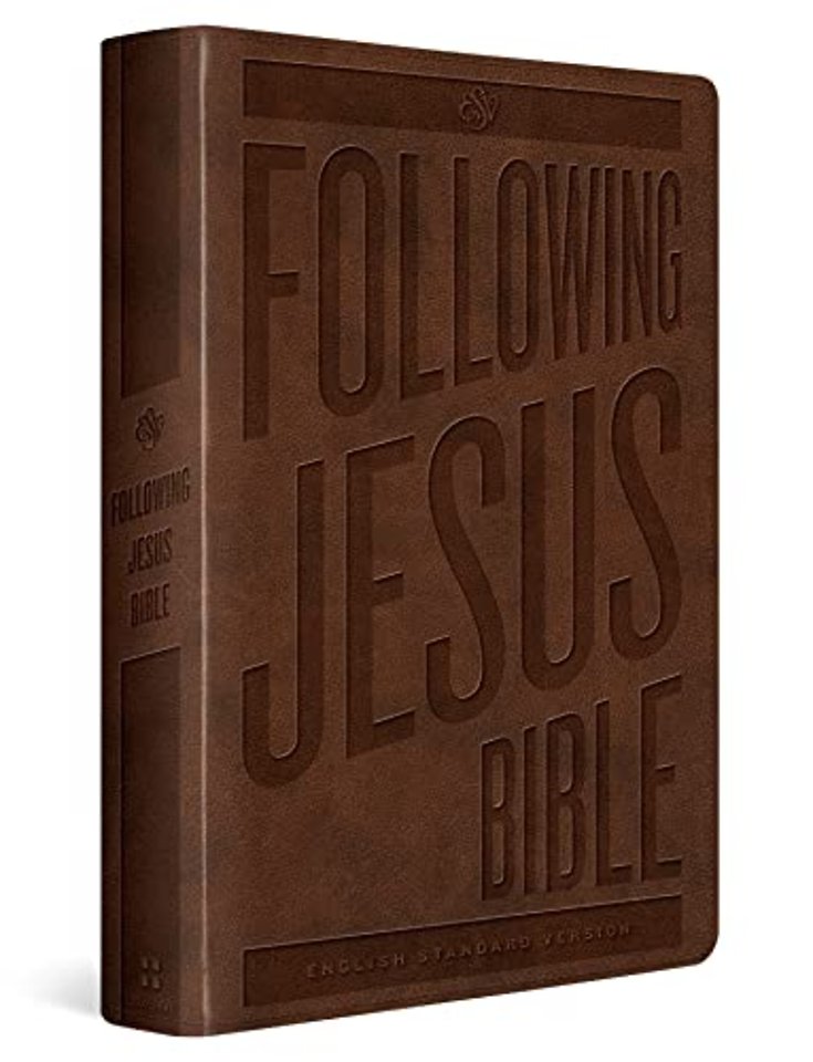 ESV Following Jesus Bible (TruTone, Brown)