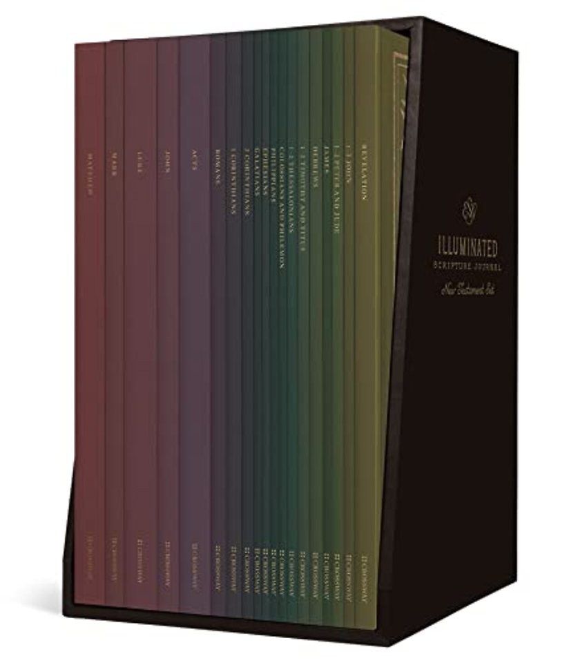 ESV Illuminated Scripture Journal – New Testament Set (Paperback)