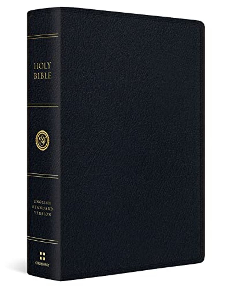 ESV Super Giant Print Bible (Genuine Leather, Black)