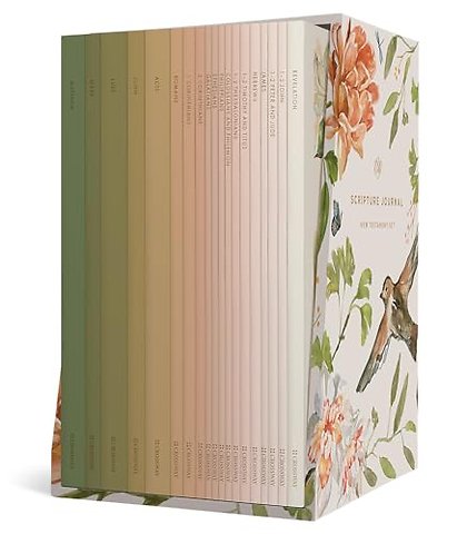 ESV Scripture Journal – New Testament Set (Artwork by Ruth Chou Simons) (Paperback)