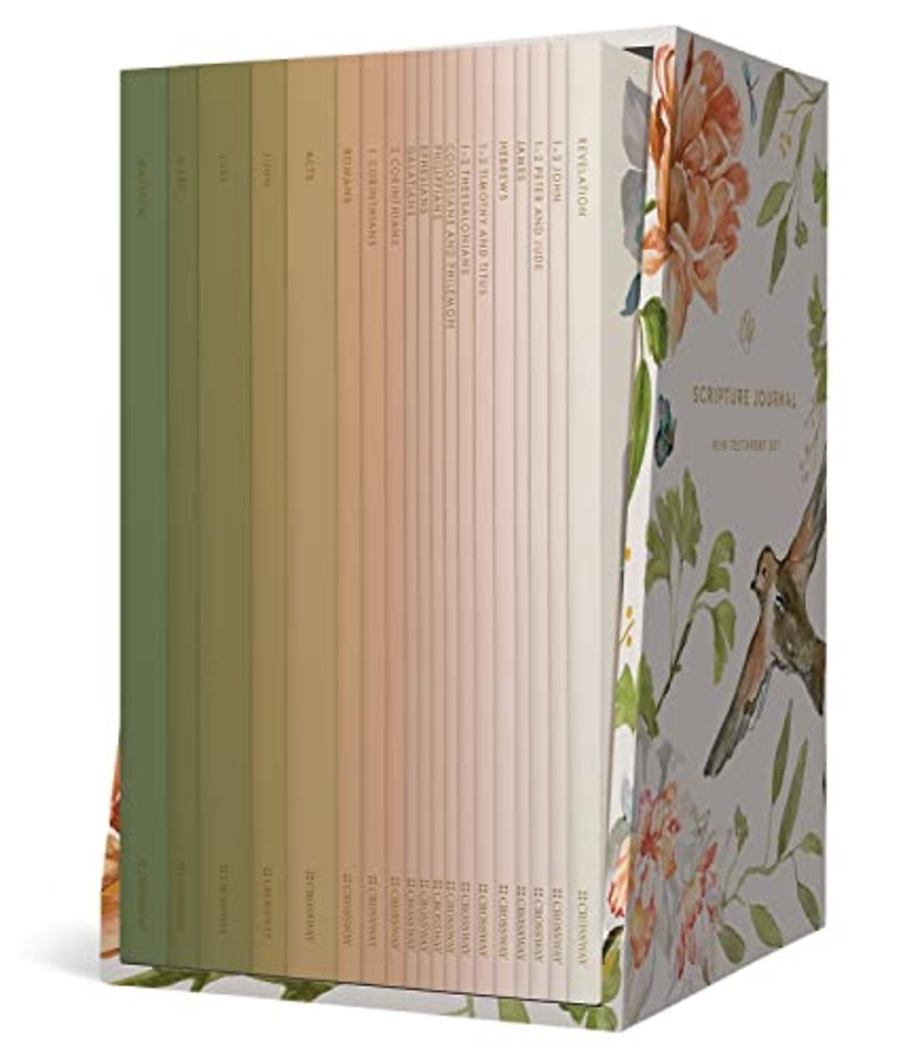 ESV Scripture Journal – New Testament Set (Artwork by Ruth Chou Simons) (Paperback)