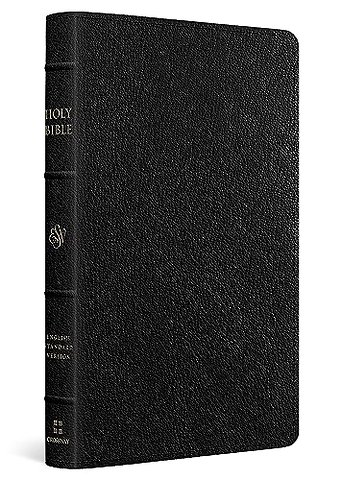 ESV Heirloom Bible, Thinline Edition (Goatskin, Black)