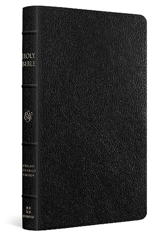 ESV Heirloom Bible, Thinline Edition (Goatskin, Black)