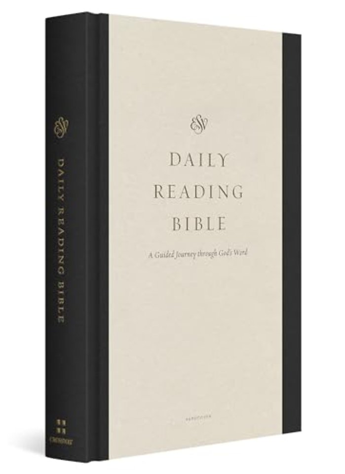 ESV Daily Reading Bible – A Guided Journey through God`s Word (Hardcover)
