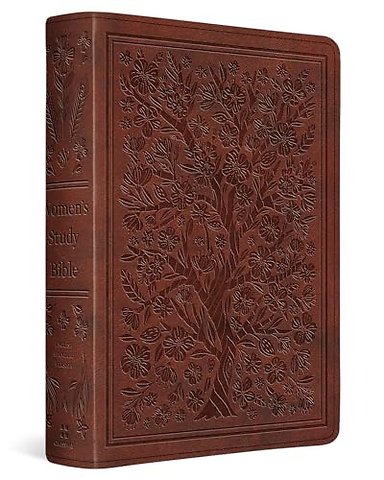 ESV Women`s Study Bible (TruTone, Tan, Almond Tree Design)
