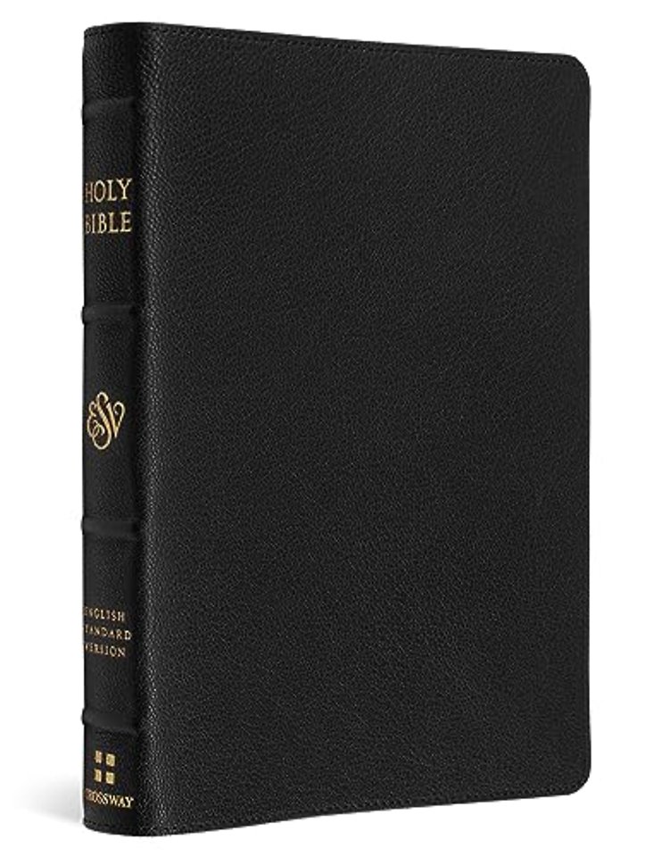 ESV Heirloom Bible, Alpha Edition (Goatskin, Black)
