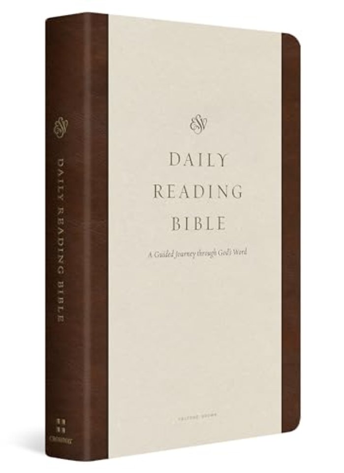 ESV Daily Reading Bible – A Guided Journey through God`s Word (TruTone, Brown)