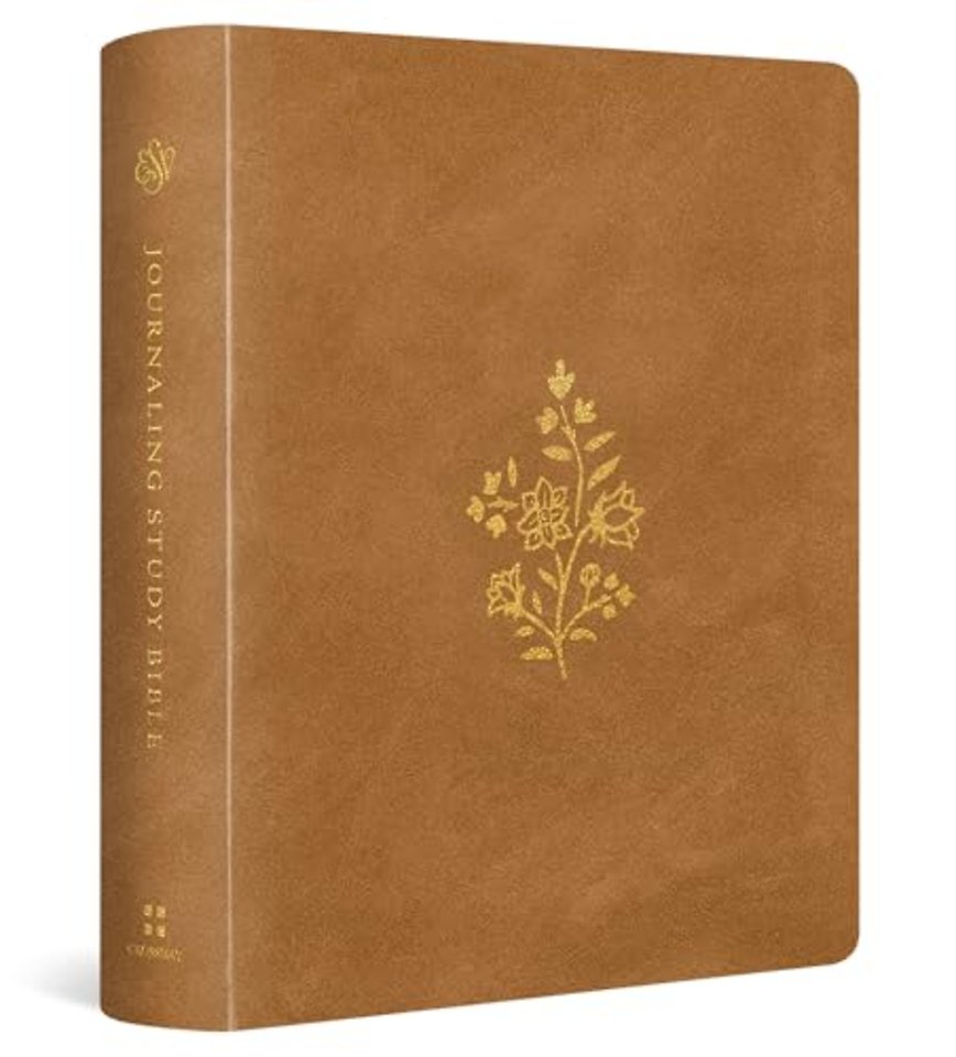 ESV Journaling Study Bible (TruTone over Board, Nubuck Caramel)