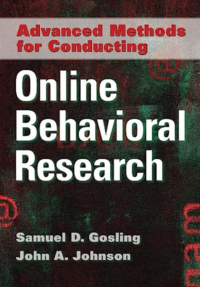 Advanced Methods for Conducting Online Behavioral Research