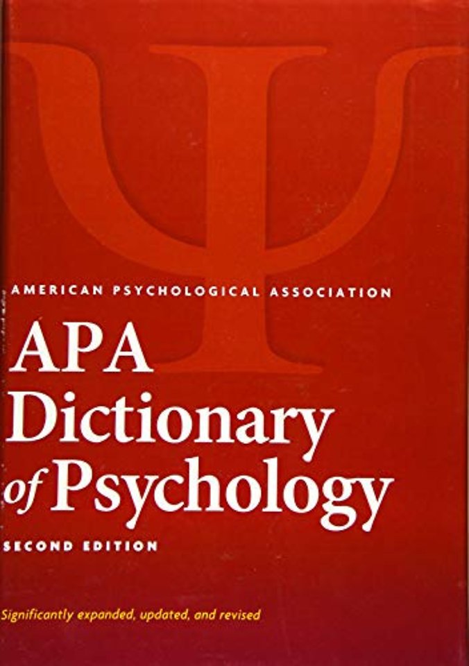 APA Dictionary of Psychology®