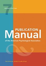 Publication Manual of the American Psychological Association 2020