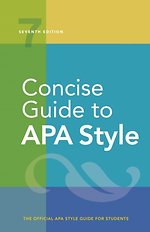 Concise Rules of APA Style