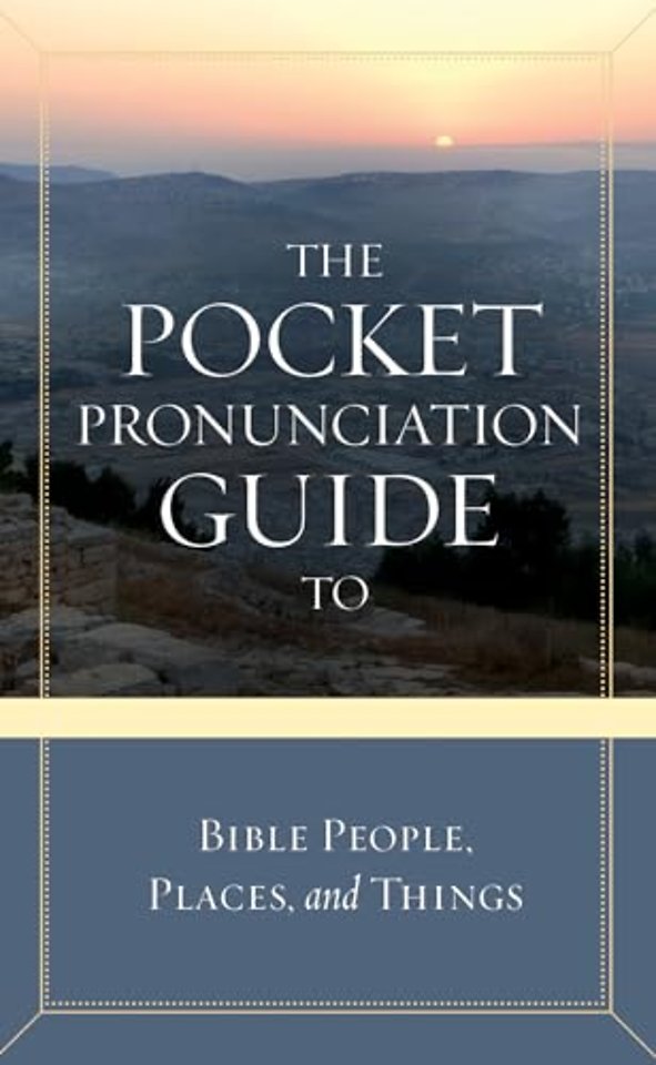 Pckt Pronunciation GT Bible Pe