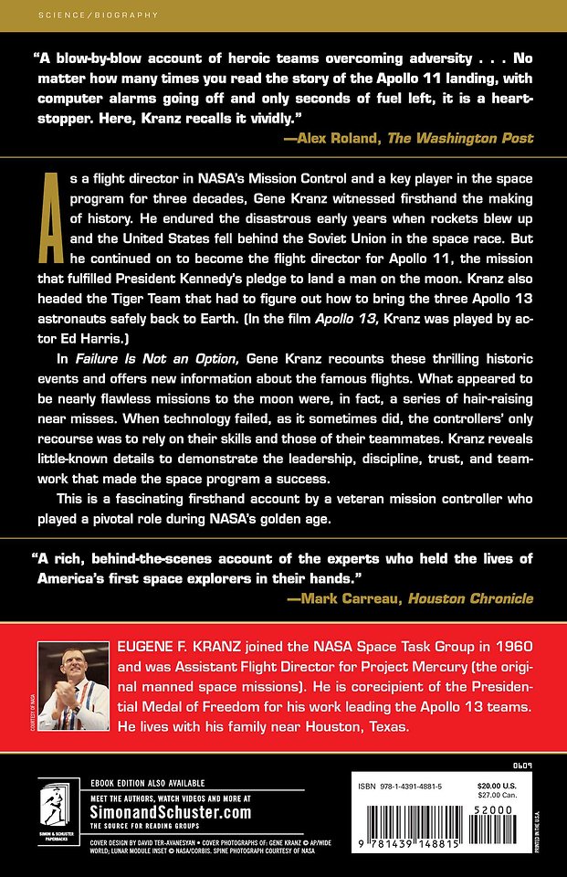 Failure Is Not an Option